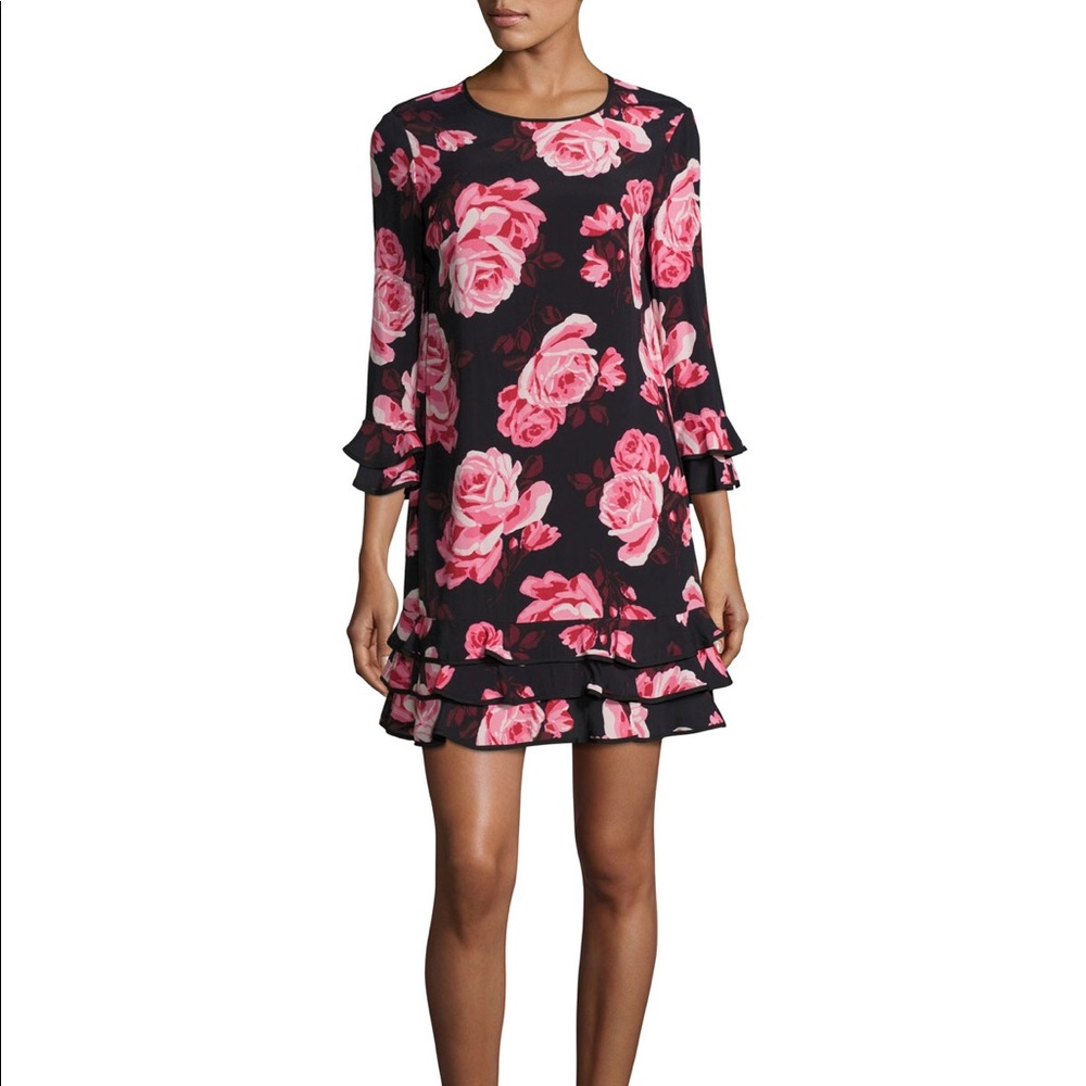 Kate Spade ruffle shift dress